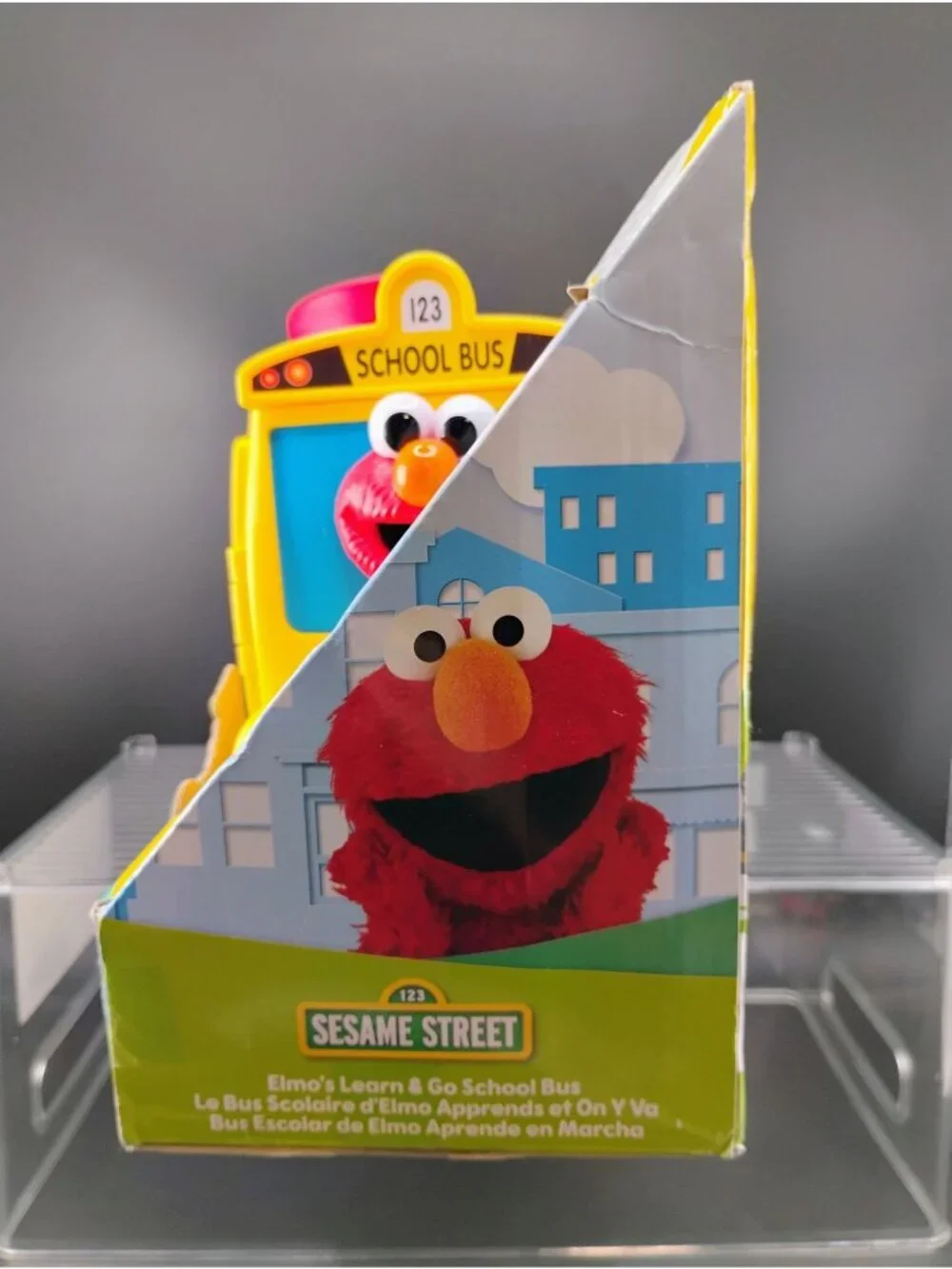 Sesame Street Elmos Learn & Go School Bus Educational Toy